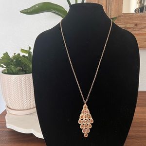 | Ruby Gems statement necklace |